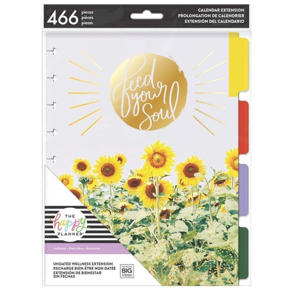 me & my BIG ideas 6 Month Wellness Extension - The Happy Planner Scrapbooking Su